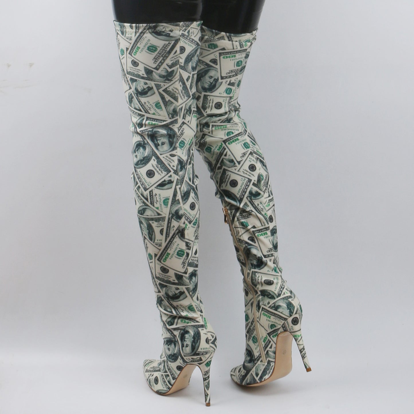 All about the Benjamins Over the Knee Boots