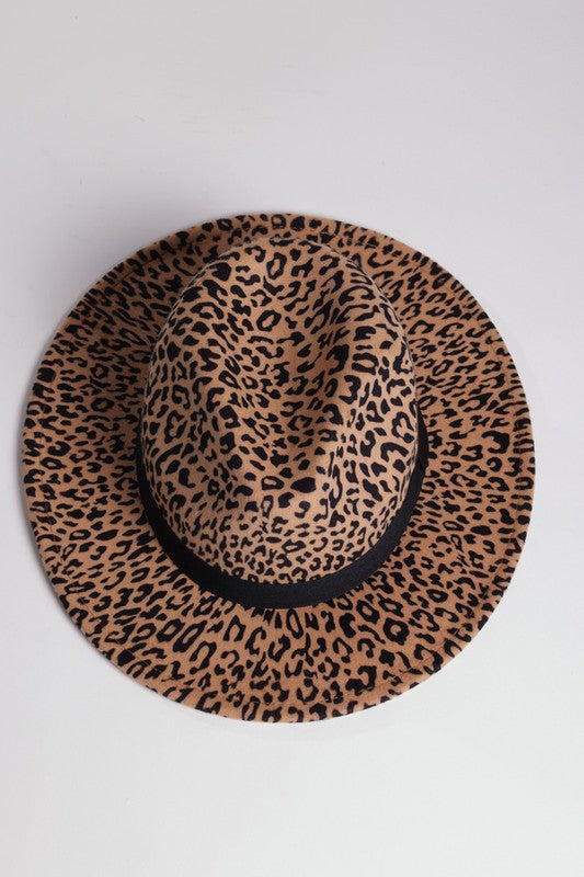 FAUX SUEDE GATSBY STYLE FEDORA HAT