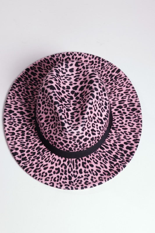 FAUX SUEDE GATSBY STYLE FEDORA HAT