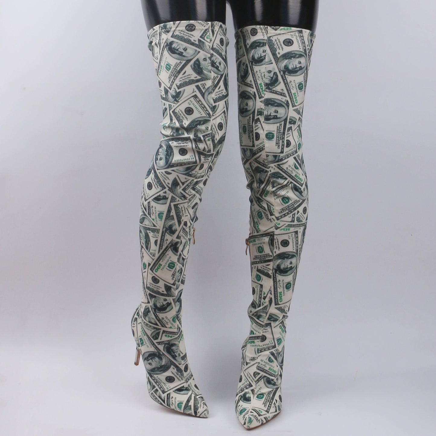 All about the Benjamins Over the Knee Boots