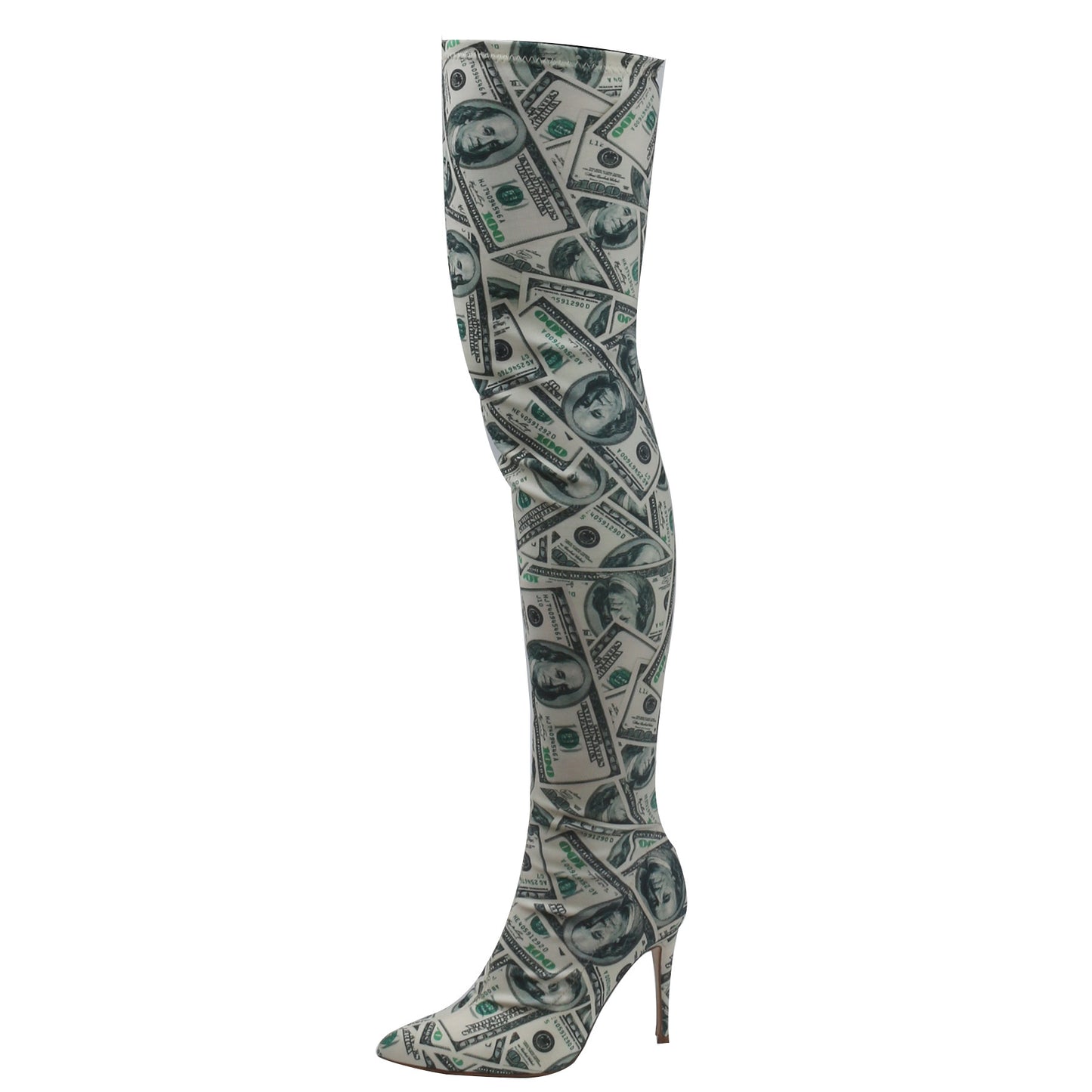 All about the Benjamins Over the Knee Boots