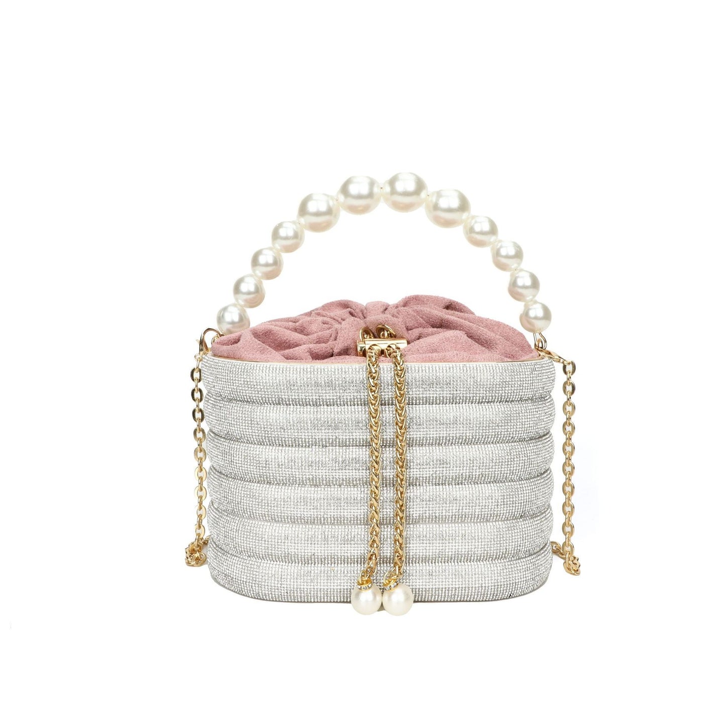 Fashion One-shoulder Women's Crossbody Classic Style Pearl Hand Dinner Bag