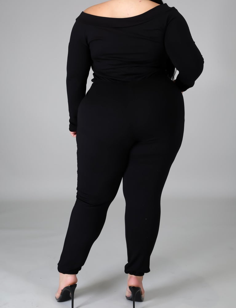 Don’t play wit me Jumpsuit Plus size only