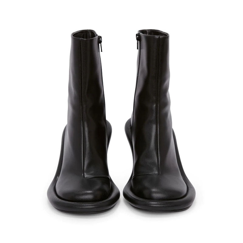 Round Toe High Heels Boots