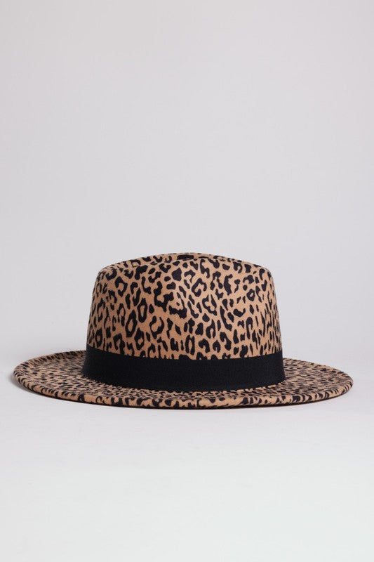 FAUX SUEDE GATSBY STYLE FEDORA HAT