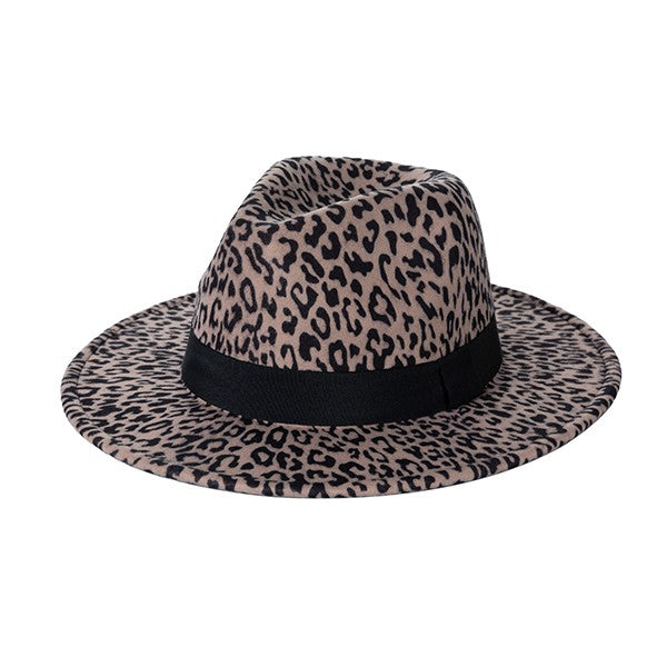FAUX SUEDE GATSBY STYLE FEDORA HAT