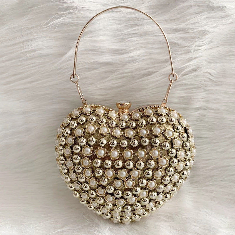 Love Handbag Diamond Dinner Bag