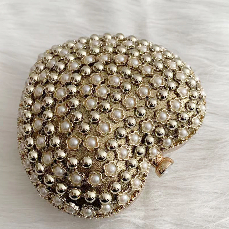 Love Handbag Diamond Dinner Bag