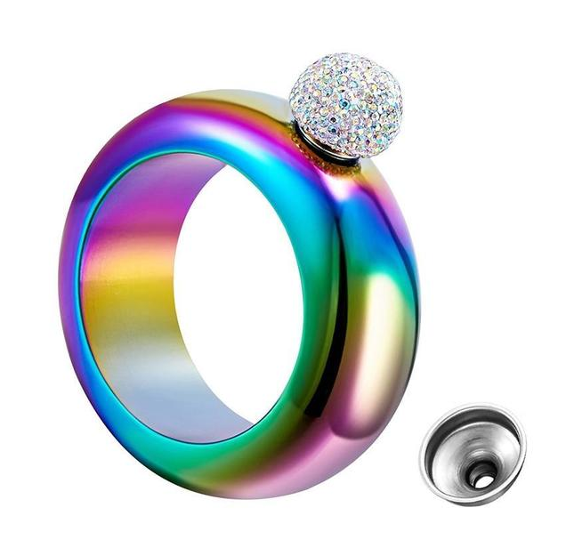 2 in 1 Flask Bangle Bracelet
