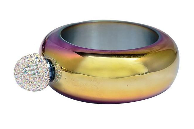 2 in 1 Flask Bangle Bracelet