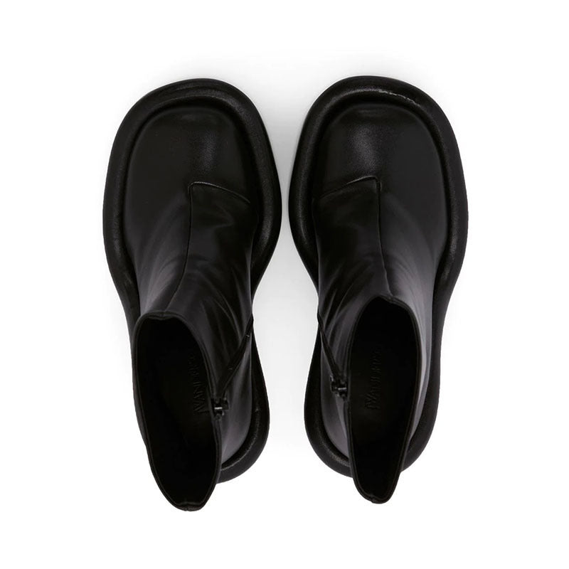 Round Toe High Heels Boots