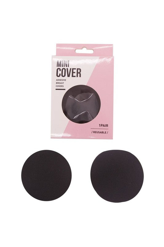 Mini Reusable Silicone Adhesive Nipple Cover Pads